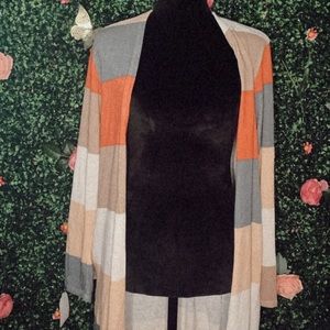 Striped cardigan